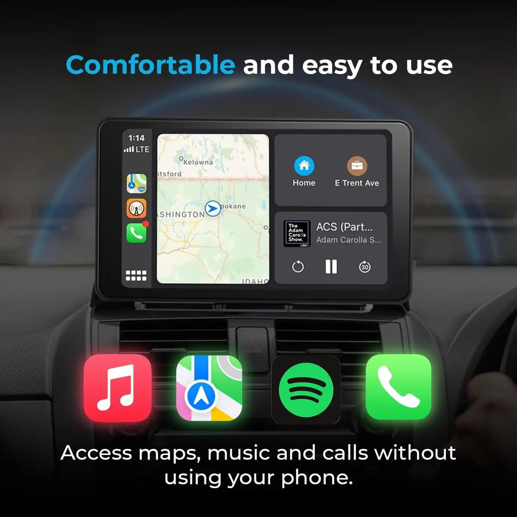 Autosky Ai Box Lite Flex - Transform Your Car'S Screen into an Entertainment Hub